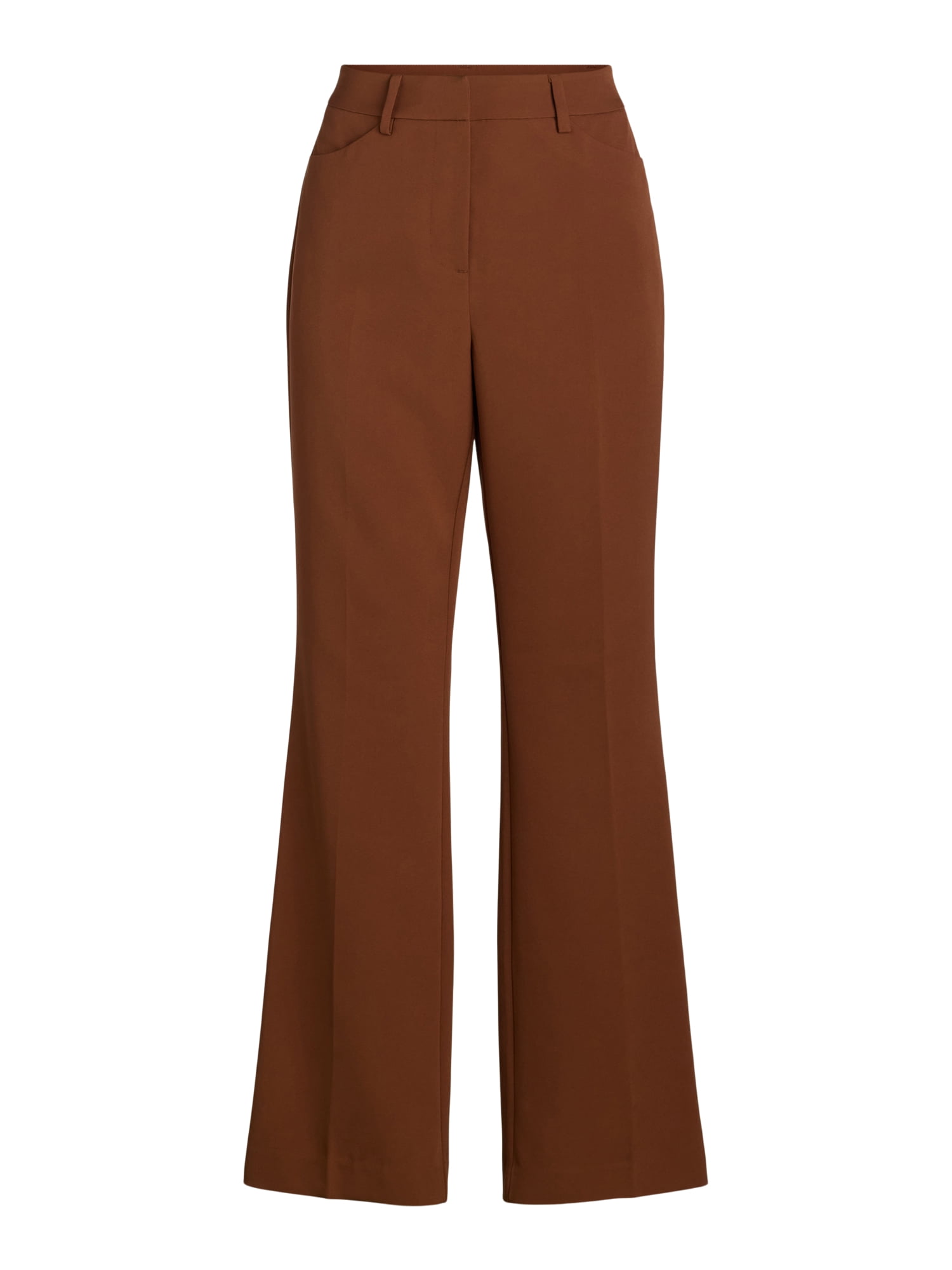 Scoop Women's and Women’s Plus Crepe High Rise Bootcut Suit Pants, Sizes 0-28
