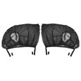 thumbnail image 3 of 2 uds, cortinas de puerta delantera de gasa negra con red para insectos para puerta de coche (2 frontales) Likrtyny Accesorios para autos y motos, 3 of 8
