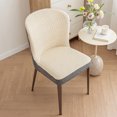 thumbnail image 2 of Chair Covers for Dining Room Chair Covers Set of 2 Stretch Spandex Kitchen Chair Protector Slipcover Removable Washable Dining Chair Covers for Home, Party, Ceremony, 2 of 5