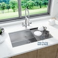 thumbnail image 2 of BeesClover Contemporary Undermount Kitchen Sink, Made from 304 Stainless Steel, 2 of 7