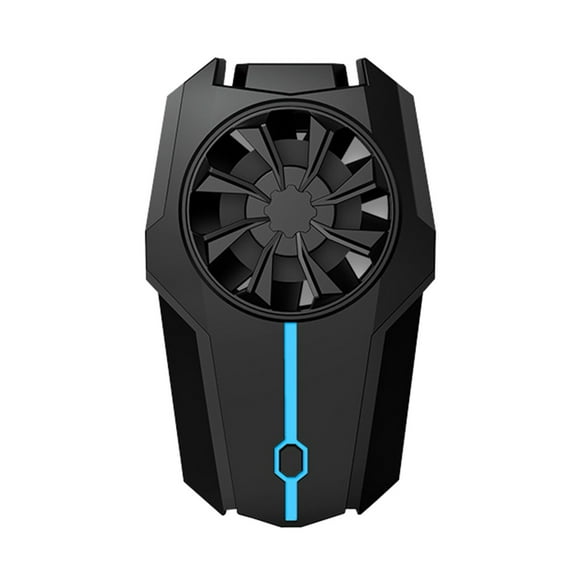 EGNMCR Phone Cooler Semiconductor Radiator Keep Phone Cool And Fast,Phone Fan For Gaming,Noiseless Portable Phone Cooler Case With RGB Light Mobile phone radiator