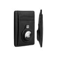 thumbnail image 2 of SaharaCase Slim Genuine Leather Wallet Case for Apple AirTag Black (AT00034), 2 of 8