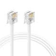 thumbnail image 1 of Telephone Cord, 2PC Straight Line Phone Works with All Corded Landline Phones,Universally Compatible for Use in Home or Office, Telephone Accessory, 1 of 5