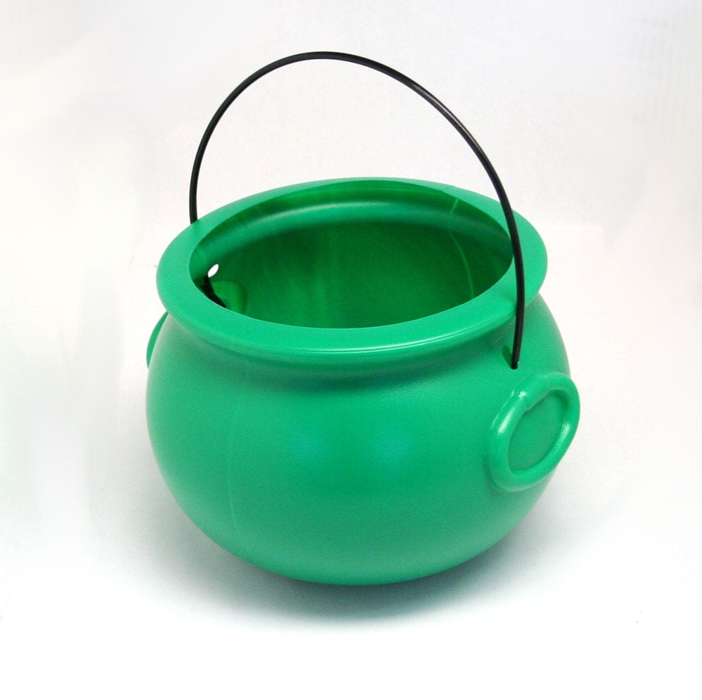 Green Plastic Cauldron 
