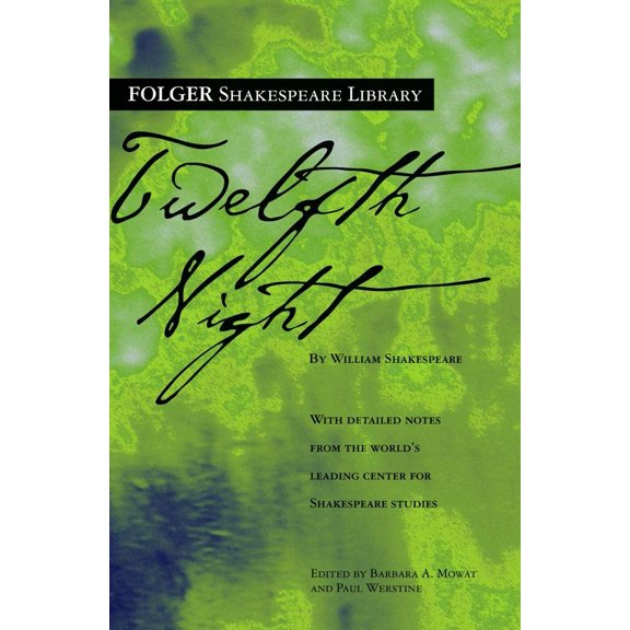 Folger Shakespeare Library: Twelfth Night (Paperback)