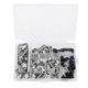 thumbnail image 1 of 158Pcs/Set Universal Fairing Bolts Gasket Wrench Kit Motorcycle AccessorySilver, 1 of 4