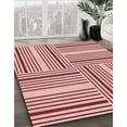 thumbnail image 3 of Ahgly Company Machine Washable Indoor Rectangle Transitional Grapefruit Red Area Rugs, 5' x 8', 3 of 7