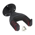 thumbnail image 2 of Estante de pared para guitarra, colgador antideslizante para guitarra, soporte de montaje en pared para guitarra acústica y eléctrica, mandolina, Sunnimix Soporte para colgar ukelele, 2 of 8