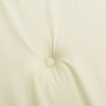 thumbnail image 3 of vidaXL Garden Bench Cushion Cream 100x50x3 cm Oxford Fabric, 3 of 4
