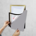 thumbnail image 4 of Protective Sleeve Easy to Remove Magnetic Plastic Removable Anti-deformation Document Frame Home Decor, 4 of 7
