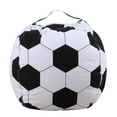 thumbnail image 1 of Sillón puff de 18 pulgadas con cremallera para jugar a los juguetes de peluche de los niños, 1 of 7