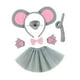 thumbnail image 5 of 7 piezas de diadema con orejas de ratón para niños, disfraz de animal, conjunto de cola, accesorios de cosplay, poliéster ligero, adecuado para fiesta, 5 of 9