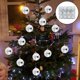 thumbnail image 3 of 12 Uds adornos de de Navidad cajas de Navidad de hierro caja de para jardín, bar, , centro commerce business, colgante colgante para Soledad Bolas de árbol, 3 of 9