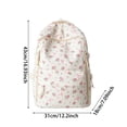 thumbnail image 4 of Teen Girls Backpack For School Floral Print Lightweight Large Capacity Campus Backpack Comfort Shoulder Strap For Daily School Use, 4 of 6