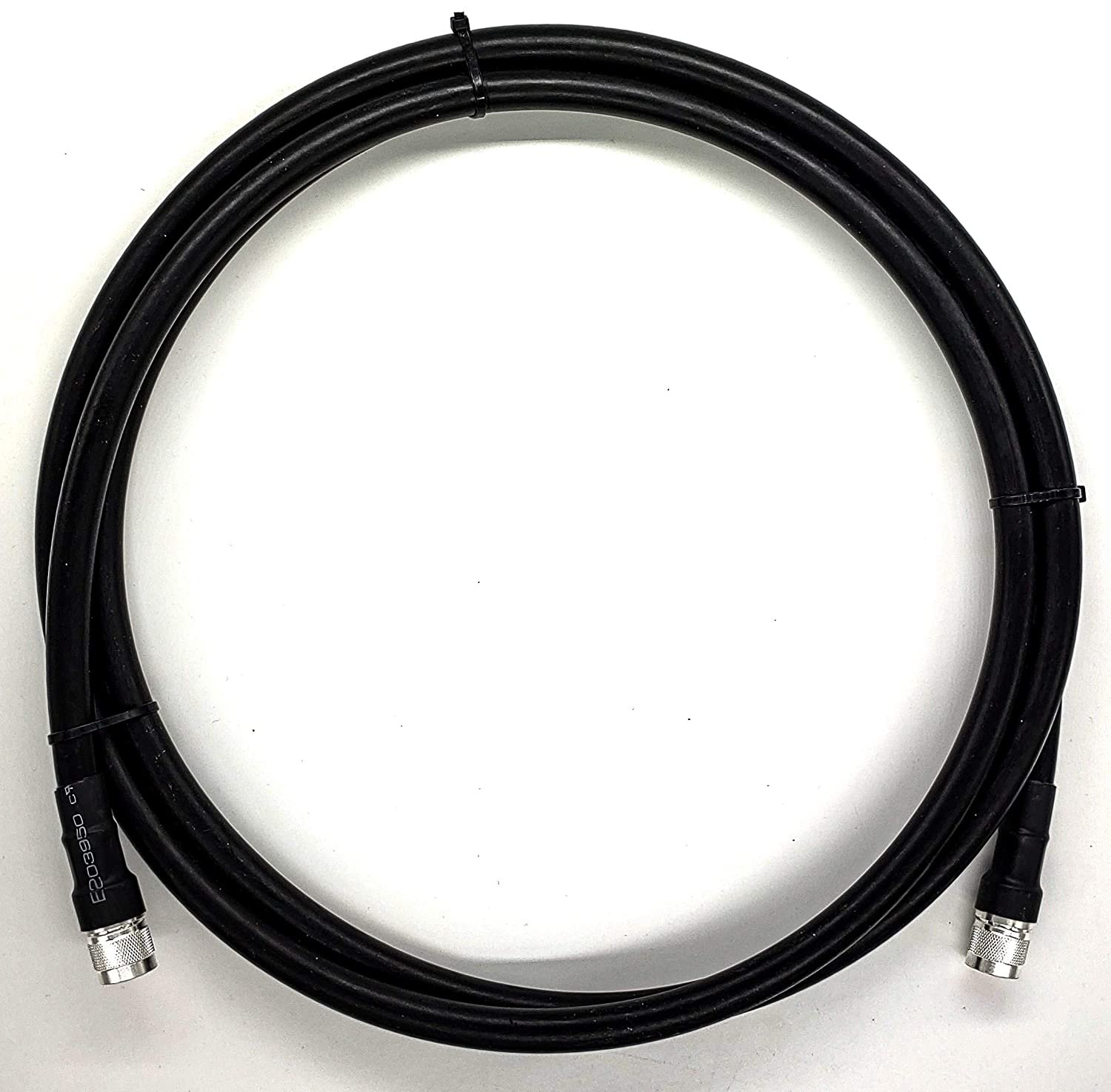 LMR-400/LMR400 N- Male to N-Male NM-NM 12 FT Coaxial Cable Assembly Made with Genuine Times Microwave Low Loss 50 ohm Coaxial Cable 12 FEET in Length-Sold by Cable Assemblies Now