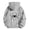 Light Gray, variant on Halloween Sweatshirt Spider Web Print Zip Jacket Superhero Hooded Tops Casual Hoodies for Women Festive Holiday Party Street Style Black M