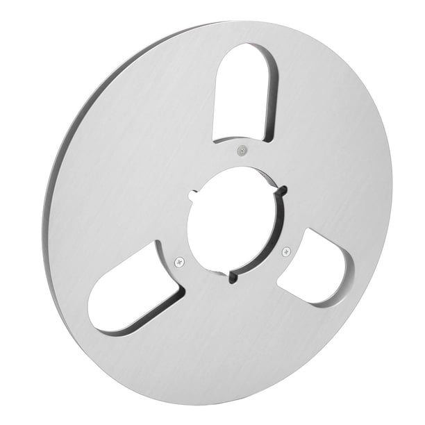 Carrete Vacío TEAC De 10 Pulgadas, Carrete De Recogida De aleación De Aluminio, 3 Orificios, Universal Para Reproductores De Cinta De Carrete A Carrete, Rugido, Brida NAB Con