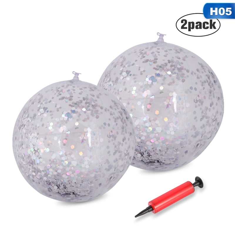 glitter balloon ball