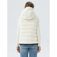 thumbnail image 2 of Orolay Women's Casual Fleece Down Vest Warm Outwear Shearling Shaggy Short Vest with Hood, 2 of 5