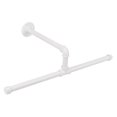 thumbnail image 1 of Jeasor - Perchero Industrial Flotante Para Ropa, Montado En La Pared, Resistente, Rústico, Vintage, Barra De Metal Para Ropa, Para Colgar En El Dormitorio, Baño Y Lavandería (Blanco), 1 of 5