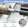 thumbnail image 4 of Uxcell 2-Pack Varilla Redonda de Aluminio 10mm x 150mm 6061 Aluminio para Manualidades de Bricolaje, 4 of 7
