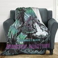 thumbnail image 5 of Monster Hunter Luxury Flannel Blanket - Super Soft Anti-Static Plush Warm Blanket for Sofa Bed - Extra Large Cozy Blanket for Men and Women, Home Decor Gift., 5 of 9