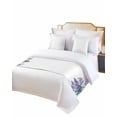 thumbnail image 2 of Xipuska Watercolor Wildflowers Bed Runners for Twin Size Bed, Decorative Bed Throws for Foot of Bed, Spring Botanical Art Bed Runner Sofa Throw Bedding Scarf Protector Slipcover for Bedroom/Hotel, 2 of 6