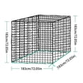 thumbnail image 3 of BotaniNest Slow Feed Hay Net For Horses And Livestock 3 Size Options With 1.75 Inch Holes Fits Standard Round And Square To Reduce Waste And Promote Digestion, 3 of 5