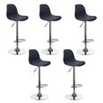 thumbnail image 1 of Banco Silla De Comedor Giratorio Respaldo Set 5pzs Cafeteria gris KingsHouse COMBO-KH-120, 1 of 7