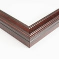 thumbnail image 2 of 13x22 Frame Brown Solid Wood Picture Frame Width 2 Inches | Interior Frame Depth 0.5 Inches |, 2 of 6