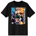 thumbnail image 6 of My Hero Academia Team A Men's Black T-shirt-XXL, 6 of 7