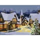 thumbnail image 1 of Cuadros Decorativos 14CT punto de cruz completo Nochebuena ciudad contado DIY pared arte manualidades decoración del hogar JShteea Nuevos Originales, 1 of 9