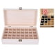 thumbnail image 1 of Caja de madera para almacenamiento de aceites esenciales, 32 rejillas Esencial de madera Caja de almacenamiento de aceites esenciales de madera Contenedor de almacenamiento de aceites esenciales de madera Diseño de última generación, 1 of 8