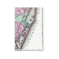thumbnail image 2 of Historic County Map - Ocean County New Jersey - Beers 1872 - Vintage Wall Art, 2 of 4