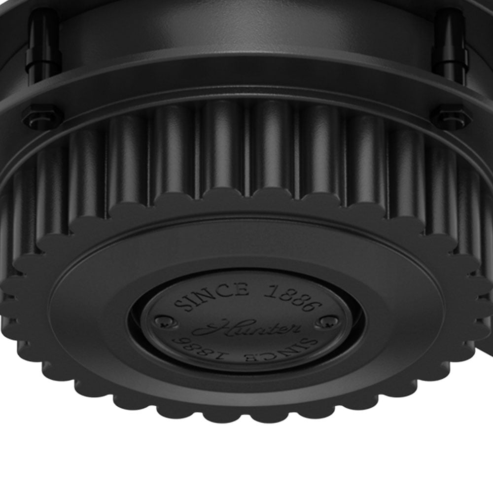 Hunter 54 Chronicle Matte Black Ceiling Fan With Wall Control