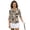 Camo Print, variant on HUIACONG Duck Silhouette Camouflage Design Women's Golf Polo Shirts, Quarter Zip Quick Dry Quick Dry Golf Shirt Women Comfortable Ladies Golf Top 3/4 Sleeve