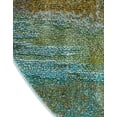 thumbnail image 6 of Unique Loom Jardin Collection Area Rug - Lilly (6' 1" Round Turquoise/Gray), 6 of 7