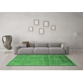 thumbnail image 3 of Ahgly Company Indoor Rectangle Oriental Emerald Green Industrial Area Rugs, 7' x 10', 3 of 4