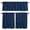 Blue, variant on 3 Piece Kitchen Curtains and Valances Set Abstract Starry Sky Cafe Curtains 36 Inch Length Boho Cyan Modern Minimalist Art Valance & Tier Curtain for Living Room Bedroom Window 54"x18"+27"x36"*2