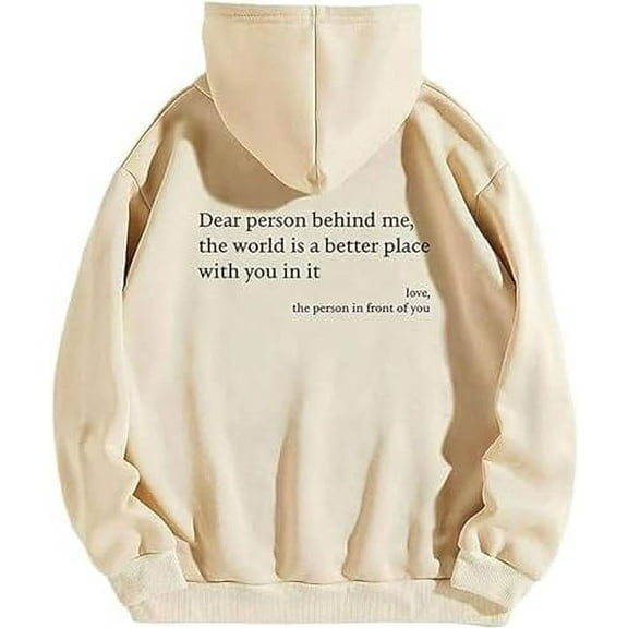 Dear Person Behind Me Hoodie Sweatshirt, You Are Enough Hoodie, The Hope Hoodie