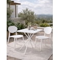 thumbnail image 3 of OFFIHO Mesa Tonnati Blanco cuadrada para exterior, 3 of 6