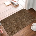 thumbnail image 4 of Balery Leopard Felpudo de franela, resistente a las manchas y a la decoloración, para uso interior y exterior, fácil de limpiar, 40 x 60 cm, 4 of 7