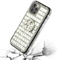 thumbnail image 2 of For Iphone Se287 Trendy Fashion Design Hybrid Case Cover - Ring Stand On Silver, 2 of 3