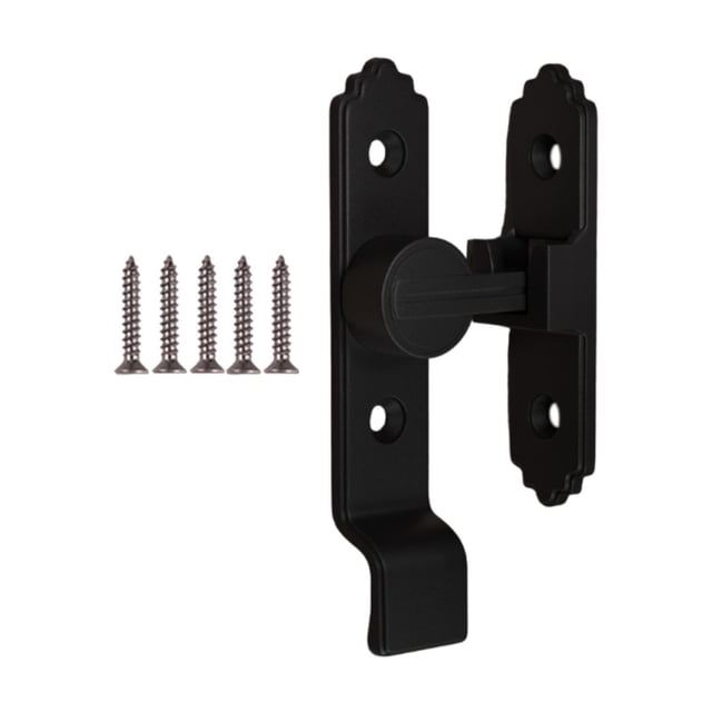 Pestillo de puerta de granero Strade Fareast Limited cerraduras de Aleación de zinc negro