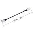 thumbnail image 4 of Cable Mini HDMI Compatible con macho a hembra, 20CM, V2.0, en ángulo recto, 0,2 M, conveniente, 4 of 6