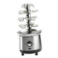 thumbnail image 4 of 4 Tiers Chocolate Fountain Electric Chocolate Fondue Fountain Machine, Heat Motor Controls Pot Melts Cheese Candy for Cheese, 4 of 8