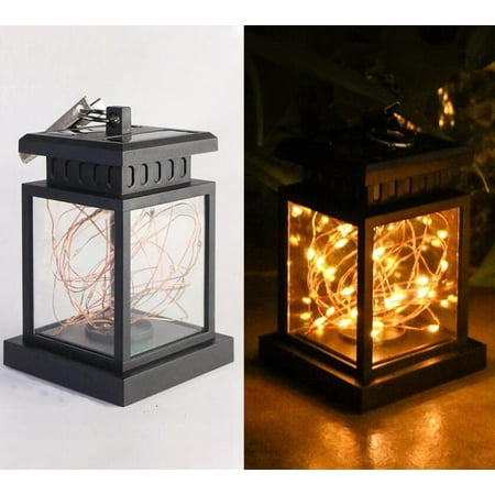 

Solar lamp outdoor hanging solar lamp courtyard lamp garden decoration hanging outdoor lamp wind lamp rain proof palace lamp