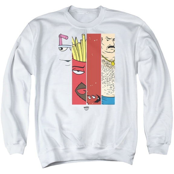 Aqua Teen Hunger Force - Group Tiles - Crewneck Sweatshirt - X-Large