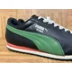 thumbnail image 3 of RARE?? PU & MA ROMA Black Green Red White Sz 11 Men's Essential Leather Shoes GUCH, 3 of 6