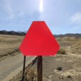 thumbnail image 3 of HLONK Slow Moving Vehicle Triangle Sign Reflective Safety Sign Golf Cart Warning Sign, 3 of 8